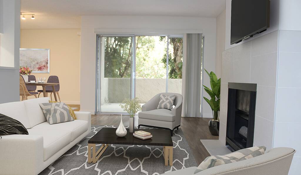 Kiowa furnished living room