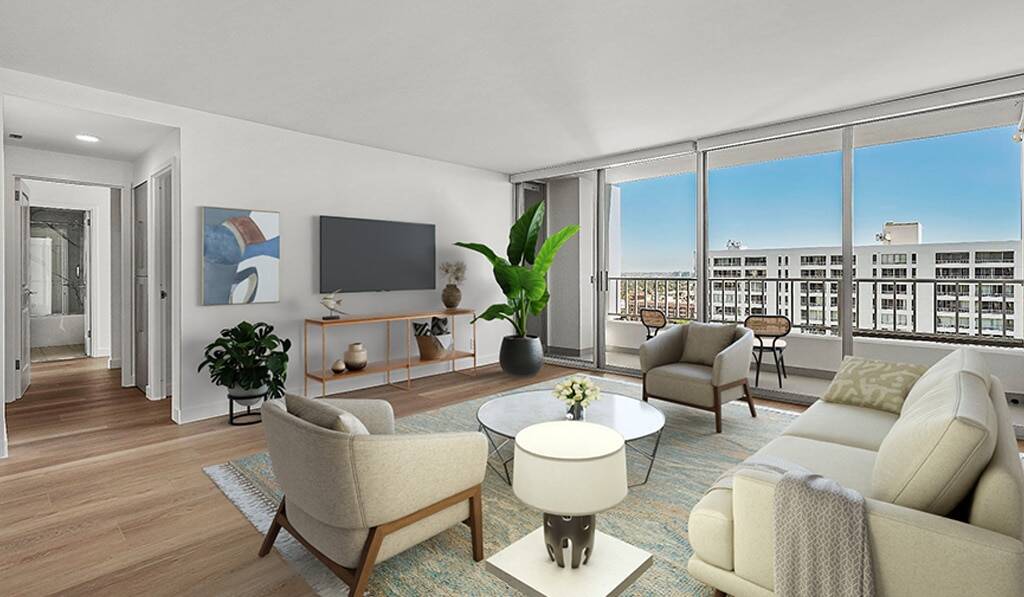 Santa Monica apartment with ocean view