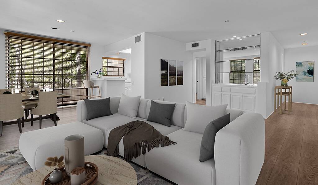 Living Room at 555 Barrington