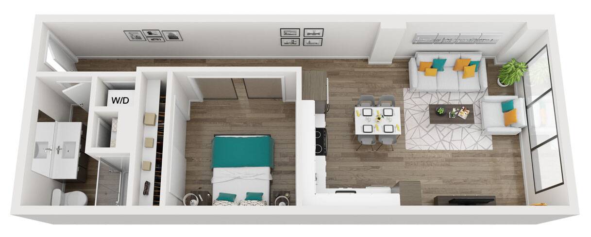 Urban One-Bedroom