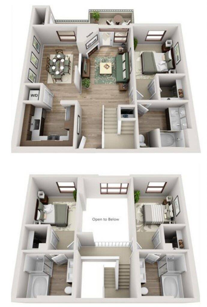 Model C2TH Townhome