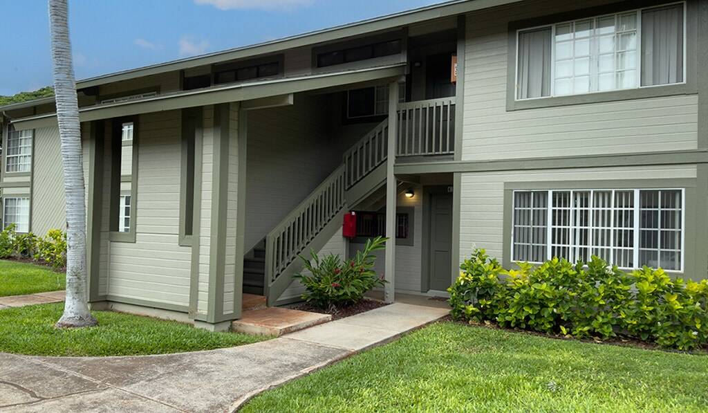 close up exterior of building