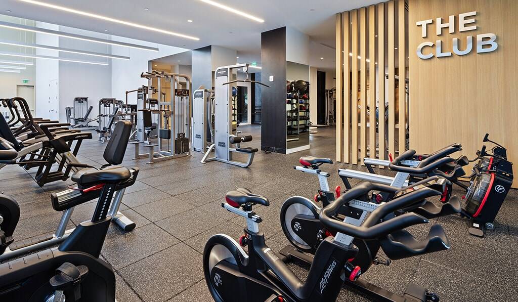 The Club - In house fitness center
