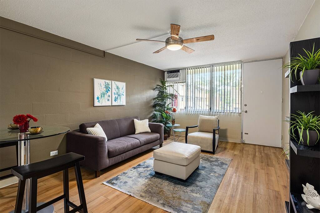 Furnished living room