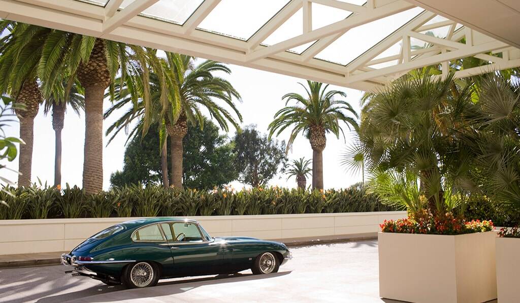 Valet parking at 1221 Ocean Avenue