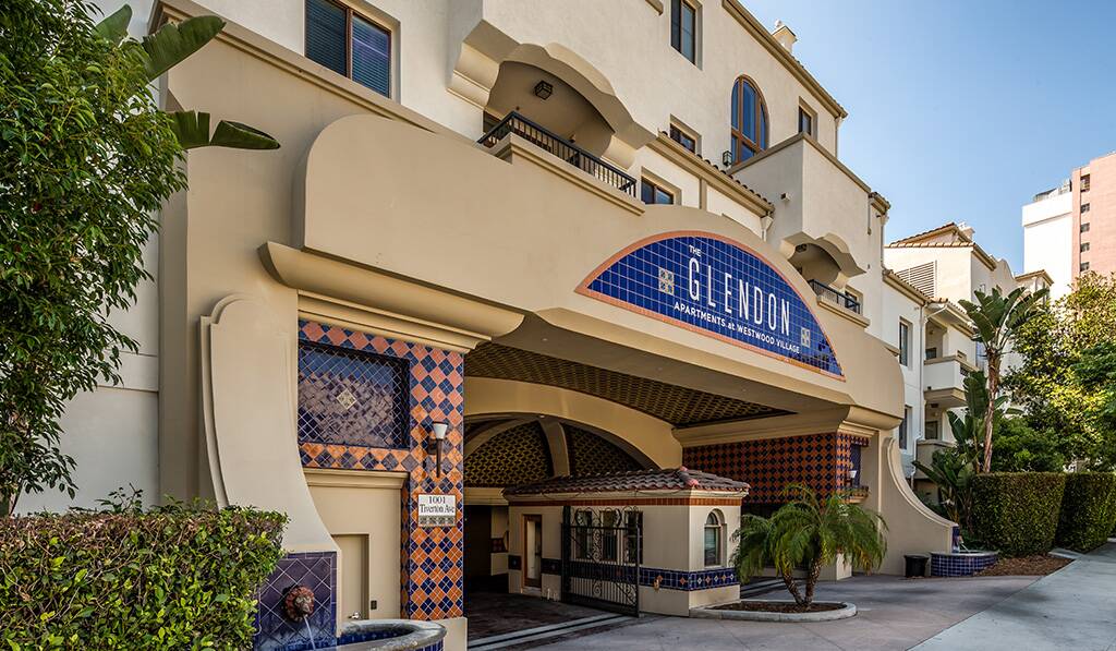 The Glendon entrance