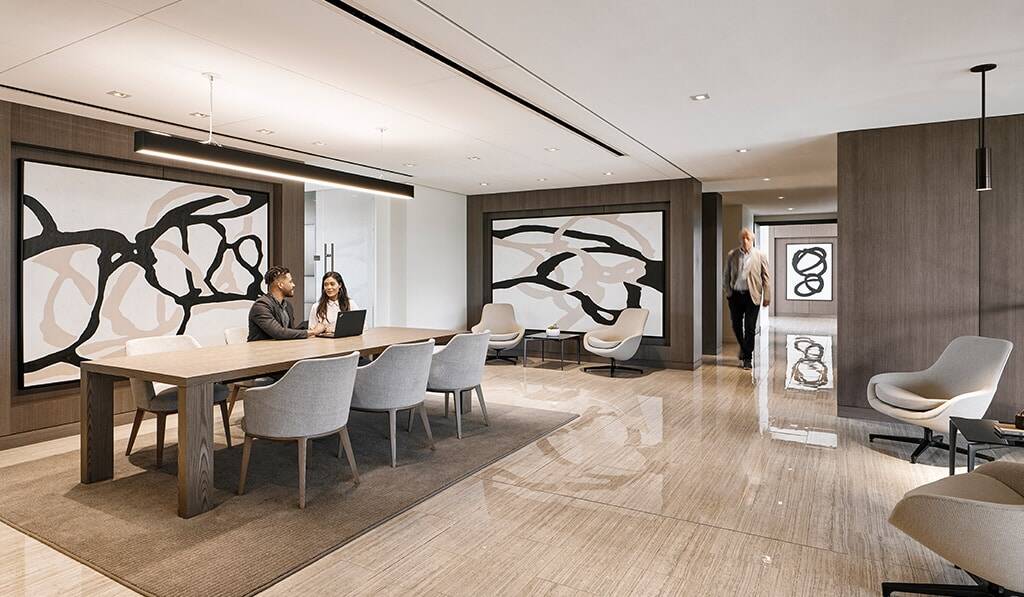 Co working area at LMLA