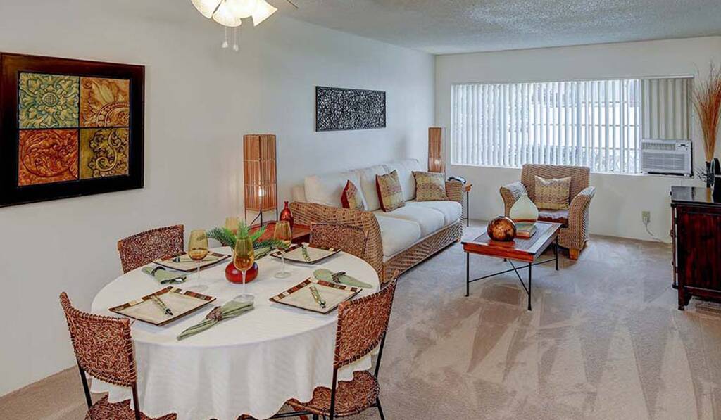 Furnished living room