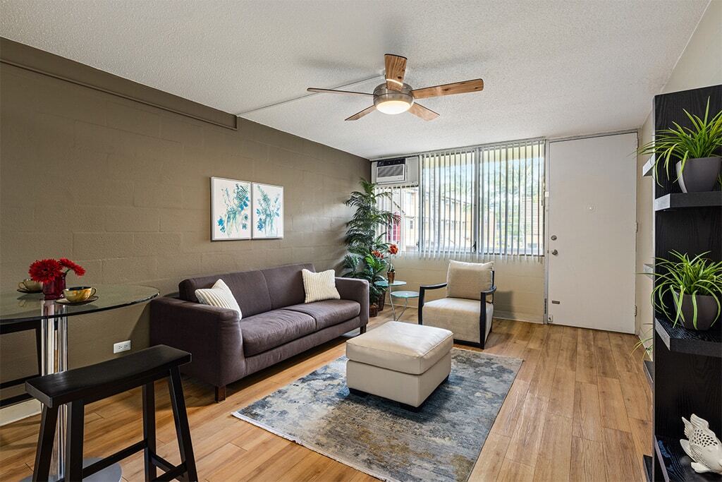 Furnished living room