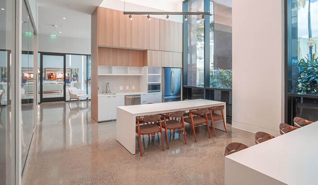 co-working space at The Residences at Bishop Place