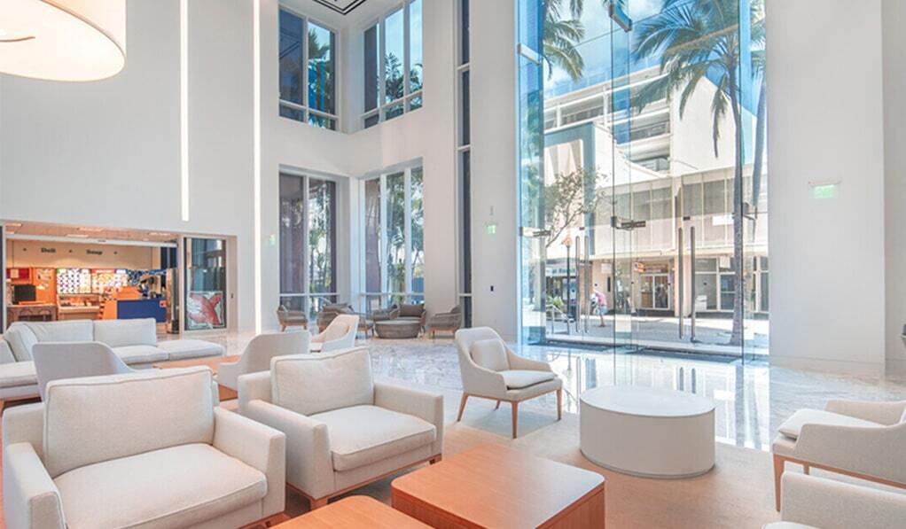 The Lobby at The Residences at Bishop Place