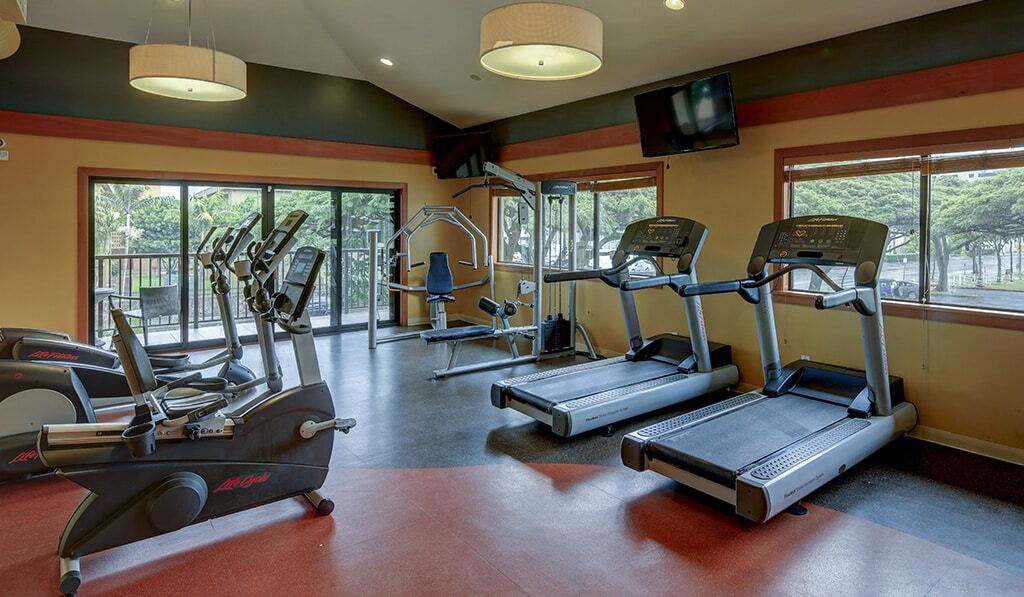Fitness Center at Waena Apartments