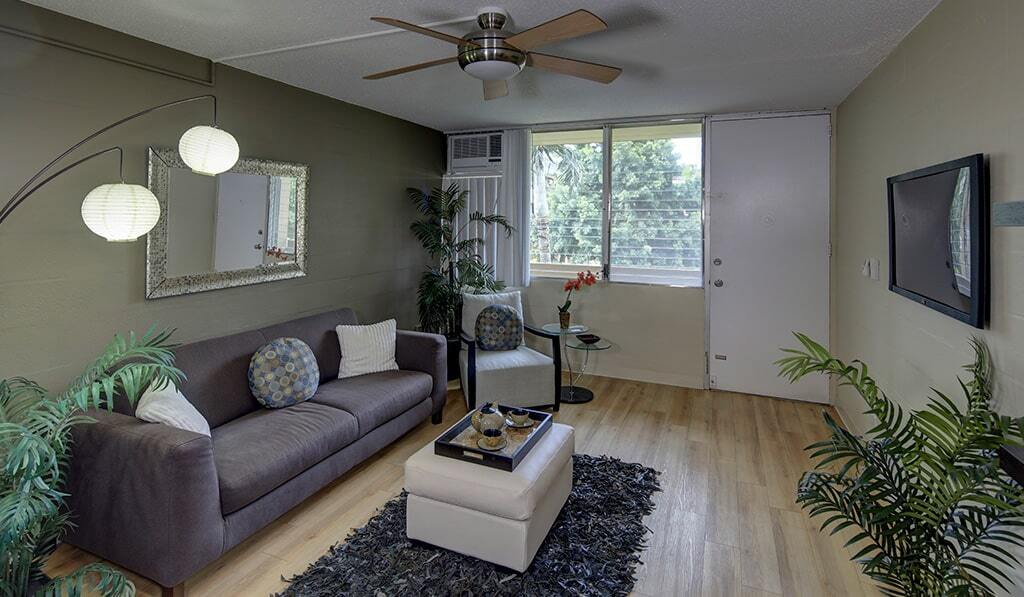 Furnished living room at Waena